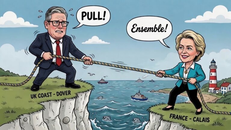 Starmer and UvdL try to pull the UK and EU closer together