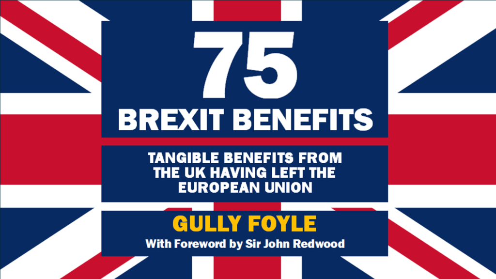 75 Brexit Benefits Poster