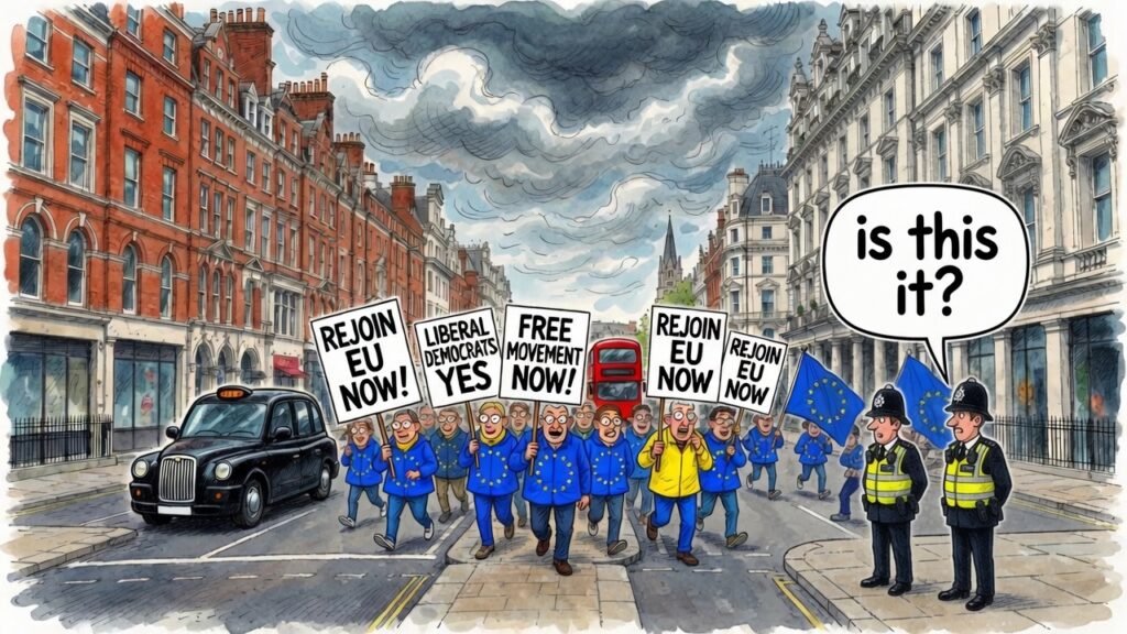 Rejoin March Cartoon